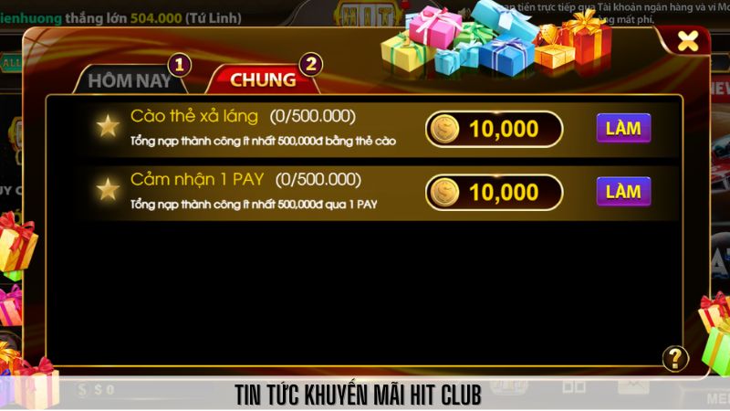 Cập nhật những thông tin mới nhất về nền tảng HITCLUB