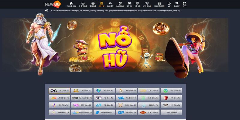 Nổ Hũ New88  -Trải nghiệm thú vị tại New88